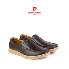 Giày Mọi Da Bò Nappa Cao Cấp Pierre Cardin - PCMFWLH 773 (BROWN)