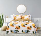 Bộ drap - áo gối Sunflower 017 Cotton cao cấp