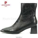 Giày Bốt Nữ Cổ Thấp Da Trơn Phong Cách Warm Sophistication Pierre Cardin - PCWFWSJ 295