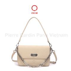 Túi Flag Bag Da Bò Thật Oscar Fashion Biểu Tượng Liberty Femininity - OCWHBLJ 116 (BLACK)