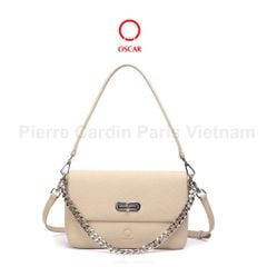 Túi Flag Bag Da Bò Thật Oscar Fashion Biểu Tượng Liberty Femininity - OCWHBLJ 116 (BLACK)