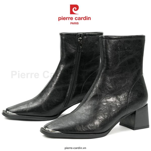 Giày Bốt Nữ Cổ Thấp Da Trơn Phong Cách Warm Sophistication Pierre Cardin - PCWFWSJ 295