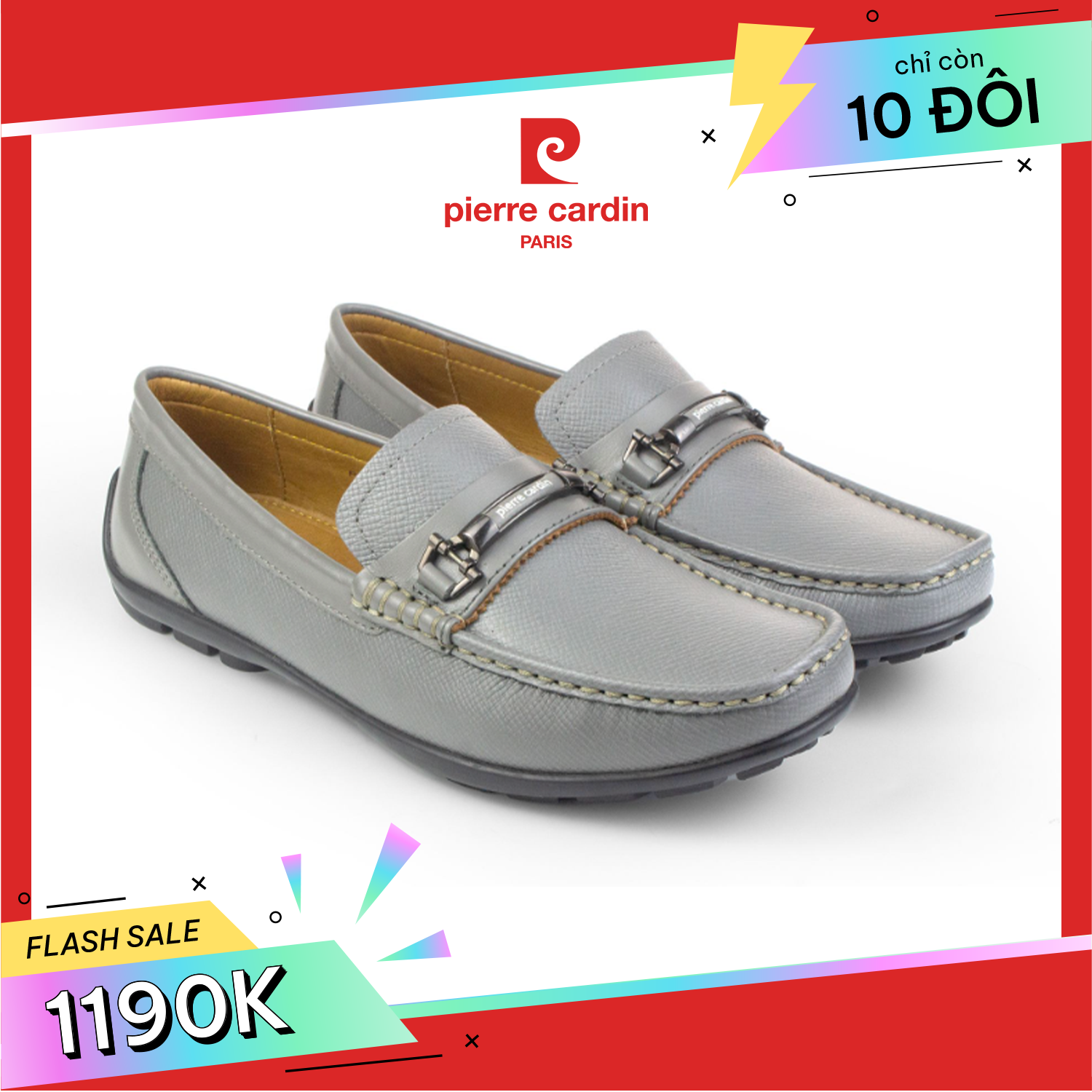Giày mọi casual Pierre Cardin 517