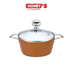 NỒI PHỦ SỨ AN TOÀN HONEY'S 20CM -  HO-AP2C202