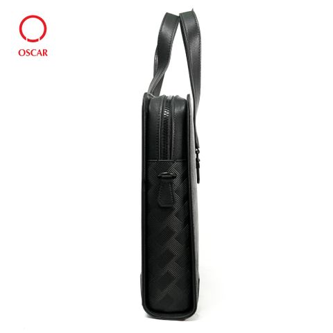 Túi Xách Nam Công Sở Cao Cấp OSCAR - 061 (Họa Tiết Đan Chéo 3D Luxury)