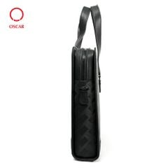 Túi Xách Nam Công Sở Cao Cấp OSCAR - 061 (Họa Tiết Đan Chéo 3D Luxury)