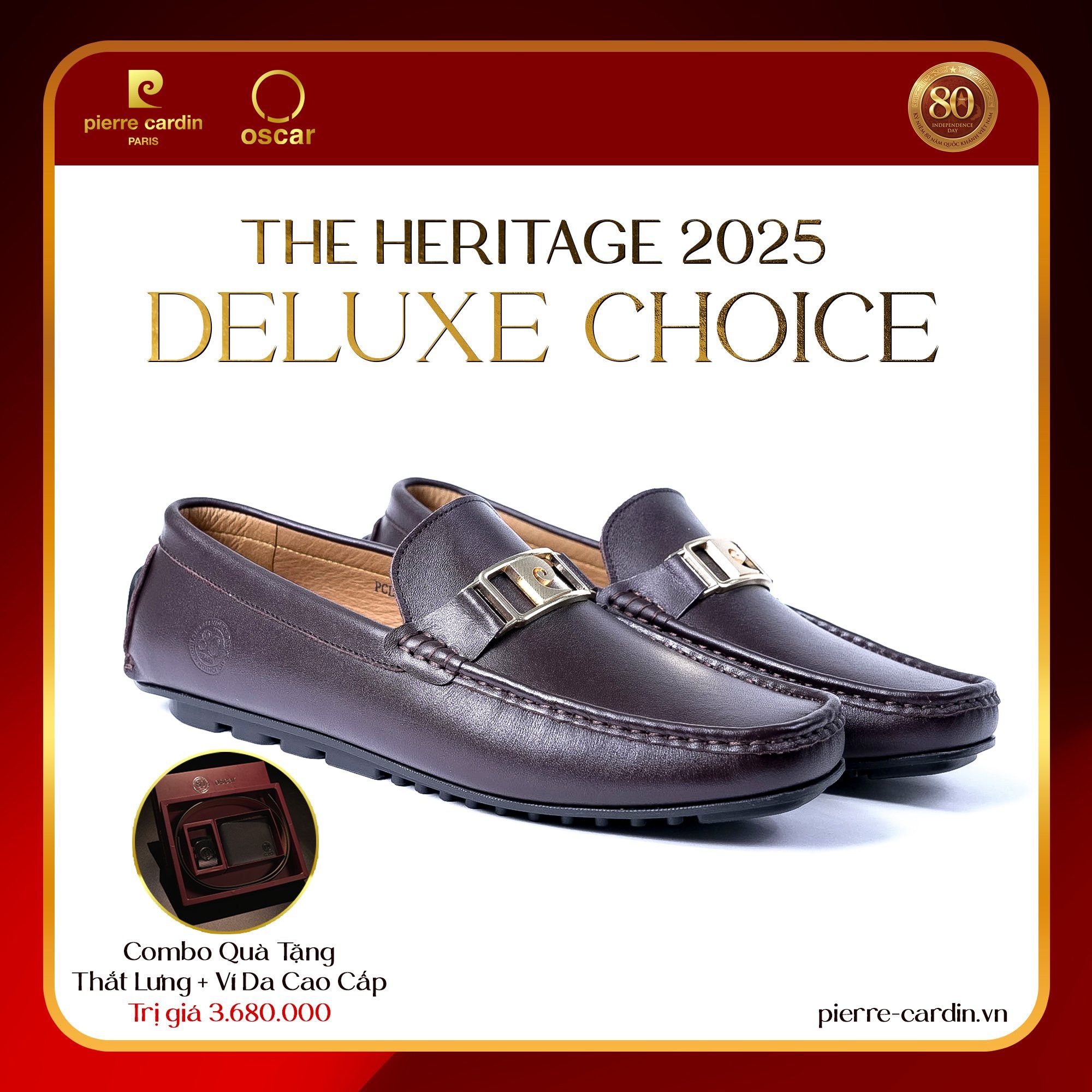 Pierre Cardin Paris Vietnam | Giày Casual Cao Cấp Pierre Cardin - PCMFWLJ 536