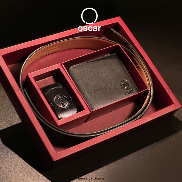 Combo thắt lưng và ví Oscar 118