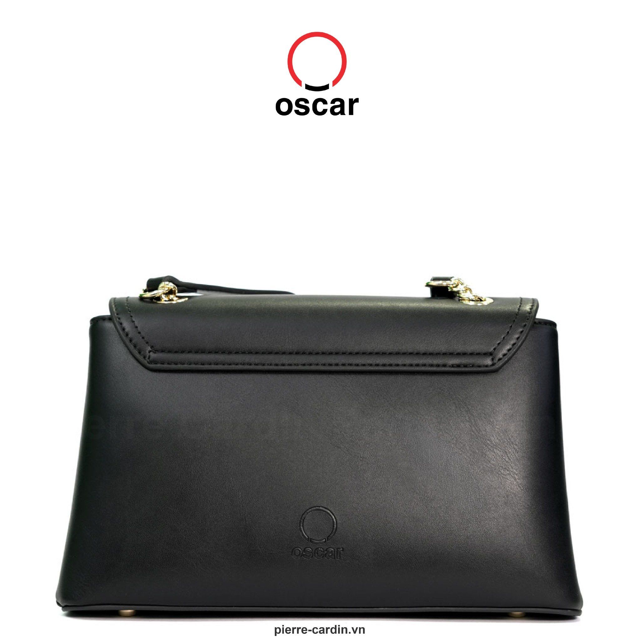 Pierre Cardin Paris Vietnam | Túi Flap Bag Thời Trang Nữ Phong Cách Haute Couture Oscar Fashion - OCWHBSJ 107 (BEIGE)