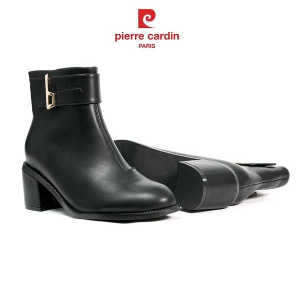 Giày Boots Nữ Pierre Cardin - 267 (Da Thật Cao Cấp, Khóa Gold Sang Trọng)