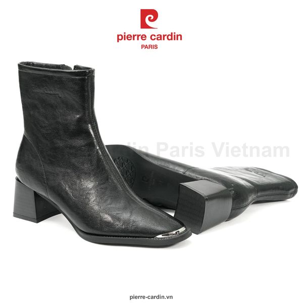 Giày Bốt Nữ Cổ Thấp Da Trơn Phong Cách Warm Sophistication Pierre Cardin - PCWFWSJ 295