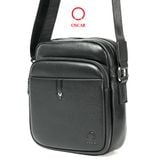 Túi Đeo Chéo Nam Oscar - 067 (Da Vân Hạt Cổ Điển, Thiết Kế Đa Ngăn Tiện Dụng)