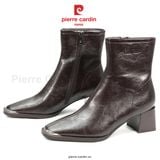 Giày Bốt Nữ Cổ Thấp Da Trơn Phong Cách Warm Sophistication Pierre Cardin - PCWFWSJ 295