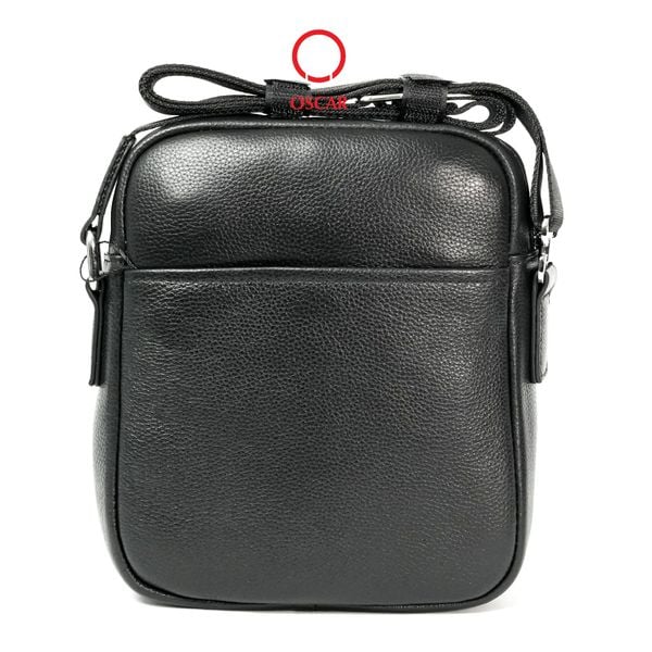 Túi Đeo Chéo Nam Oscar - 067 (Da Vân Hạt Cổ Điển, Thiết Kế Đa Ngăn Tiện Dụng)