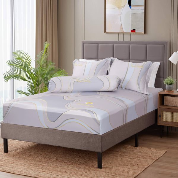 Bộ drap - áo gối Flyidea 024 Tencel 60s