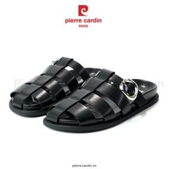 [Giao Hoả Tốc 3h] Giày Mules Nữ Pierre Cardin Mã 302 – Thiết Kế Quai Đan Gladiator & Khóa Kim Loại Sang Trọng