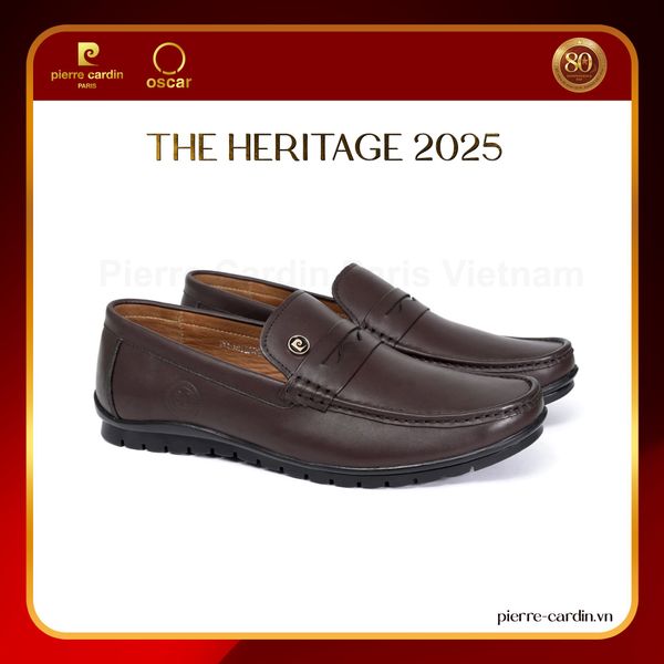 [80-YEARS] Giày Penny Moccasins Phong Cách Tối Giản Pierre Cardin - PCMFWLJ 818 (THE MAN IN HISTORY)