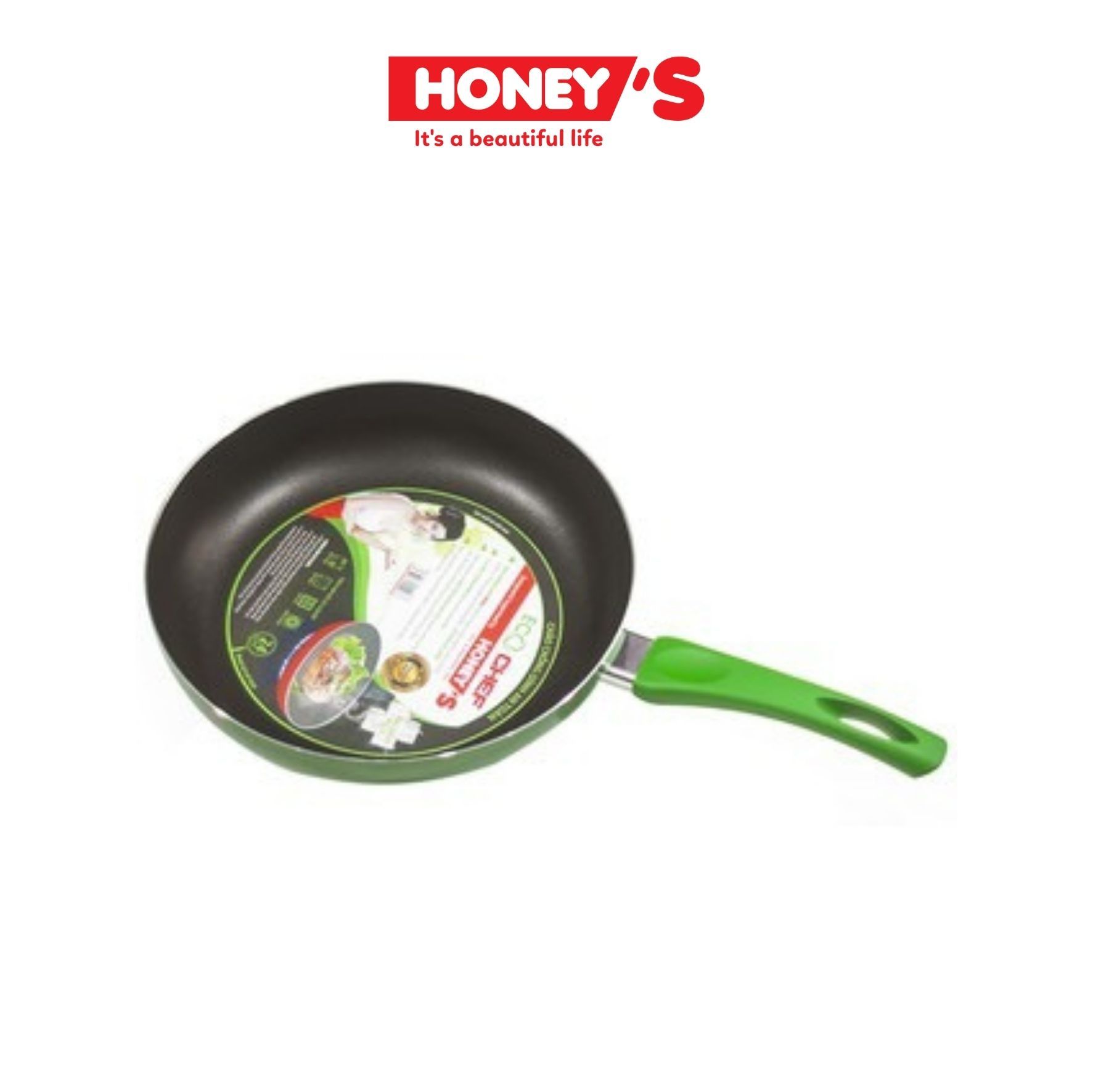 CHẢO CHỐNG DÍNH AN TOÀN HONEY'S 28CM - ECO-AF1N281