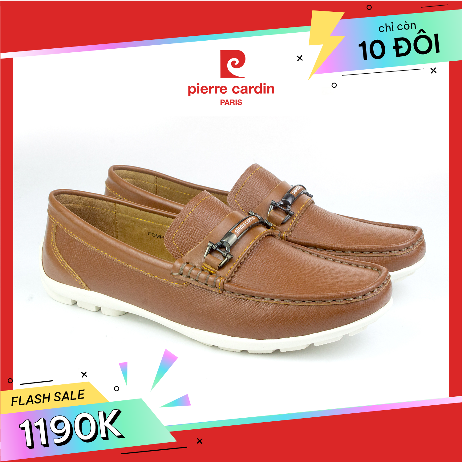 Giày mọi casual Pierre Cardin 517