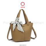 Túi Mini Tote Bag Da Bò Thật Oscar Fashion Phong Cách Thời Trang Petite Luxe - OCWHBLJ 113