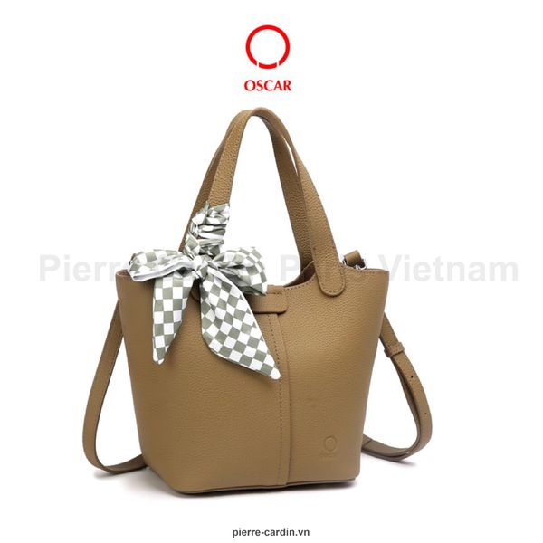 Túi Mini Tote Bag Da Bò Thật Oscar Fashion Phong Cách Thời Trang Petite Luxe - OCWHBLJ 113