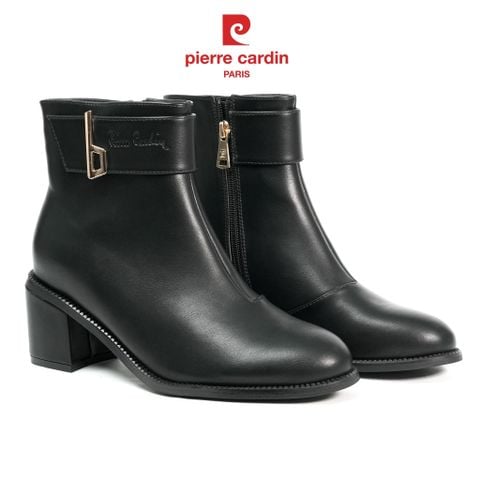 Giày Boots Nữ Pierre Cardin - 267 (Da Thật Cao Cấp, Khóa Gold Sang Trọng)