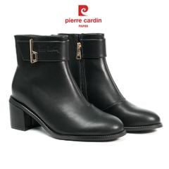 Giày Boots Nữ Pierre Cardin - 267 (Da Thật Cao Cấp, Khóa Gold Sang Trọng)