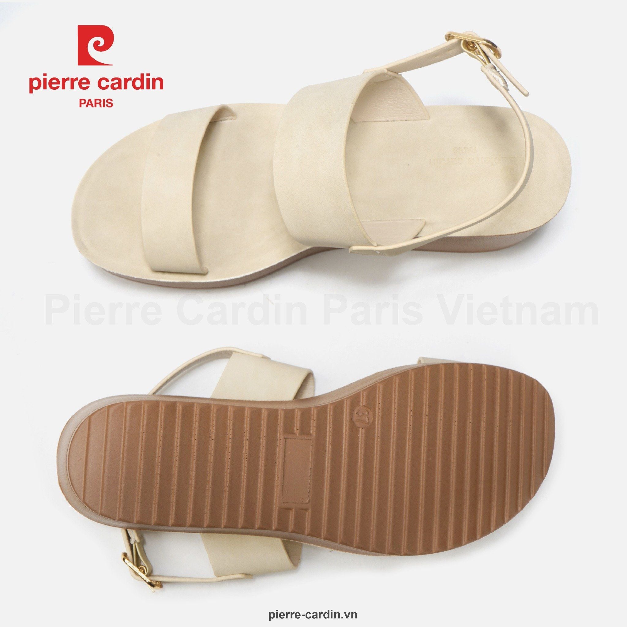 Pierre Cardin Paris Vietnam | Sandals Thời Trang Comfort Tối Giản Pierre Cardin - PCWFWSJ 284