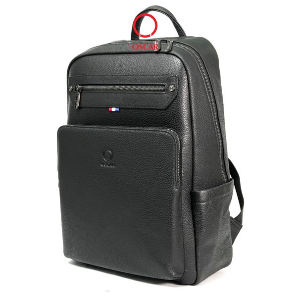 Balo Nam Da Cao Cấp Oscar - 069 (Vân Da Hạt Sang Trọng, Thiết Kế Công Sở & Du Lịch)