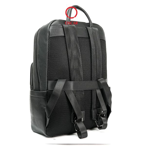 Balo Nam Da Cao Cấp Oscar - 069 (Vân Da Hạt Sang Trọng, Thiết Kế Công Sở & Du Lịch)