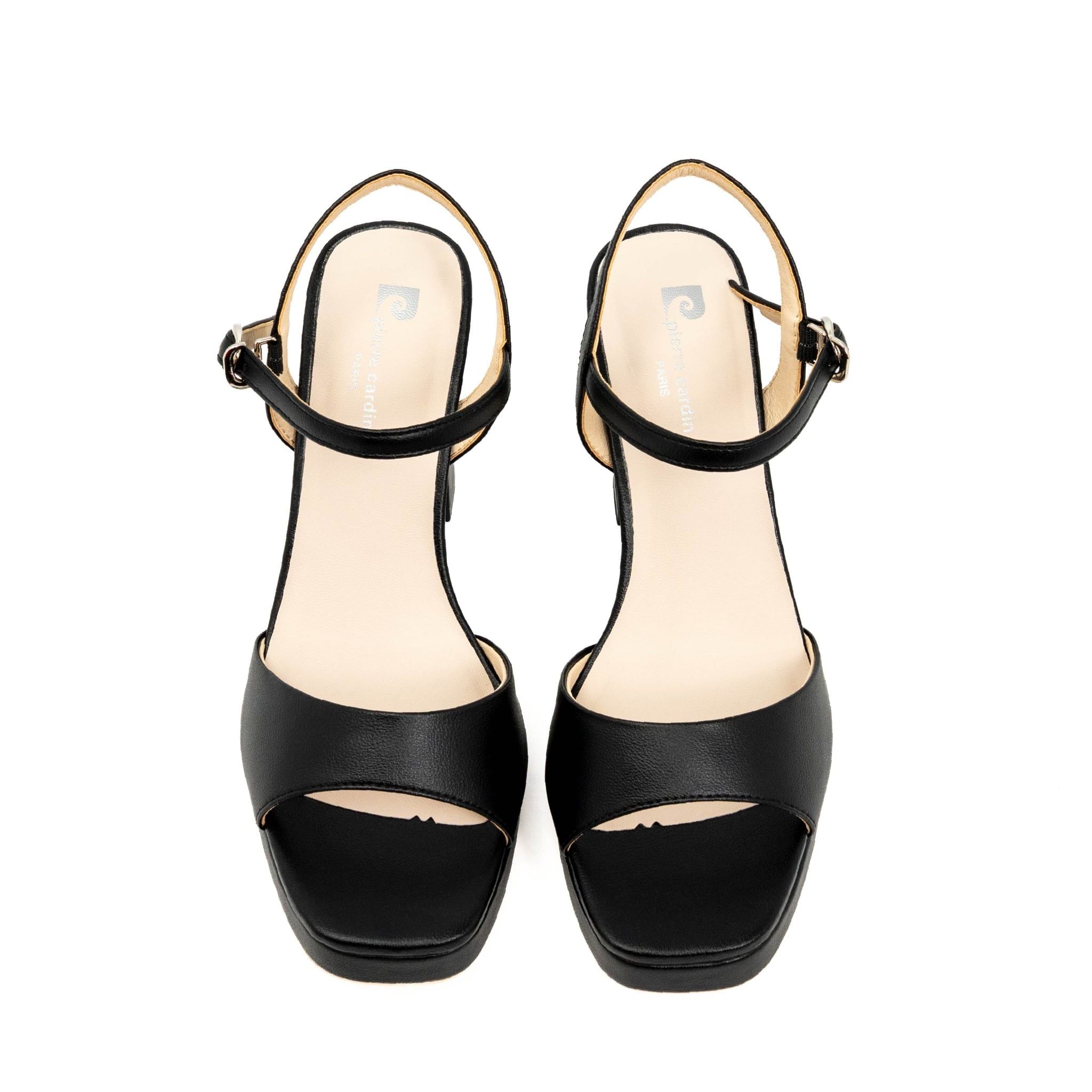 Sandal nữ cao gót hở mũi Pierre Cardin 344