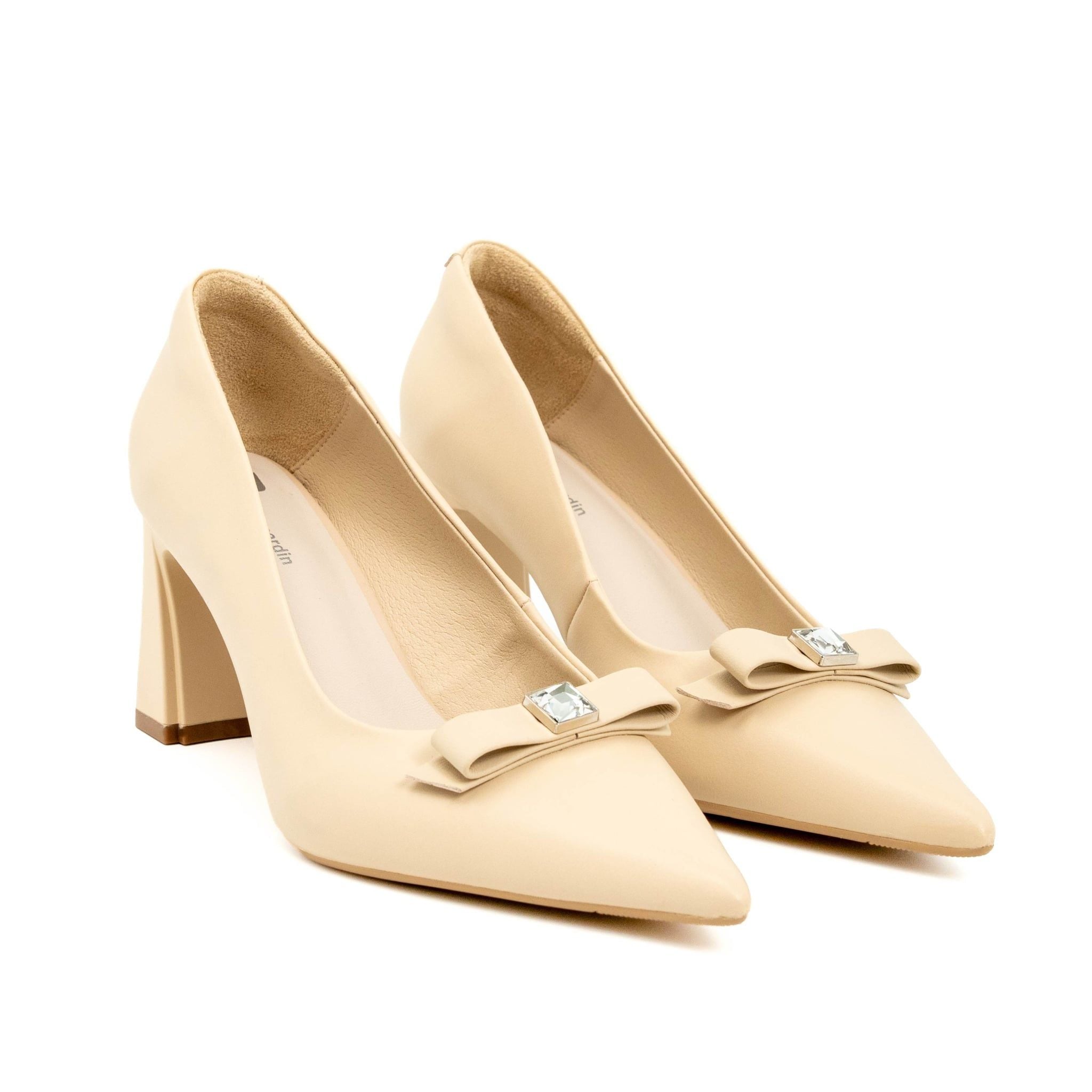 Giày nữ Pumps gót vuông Pierre Cardin 345