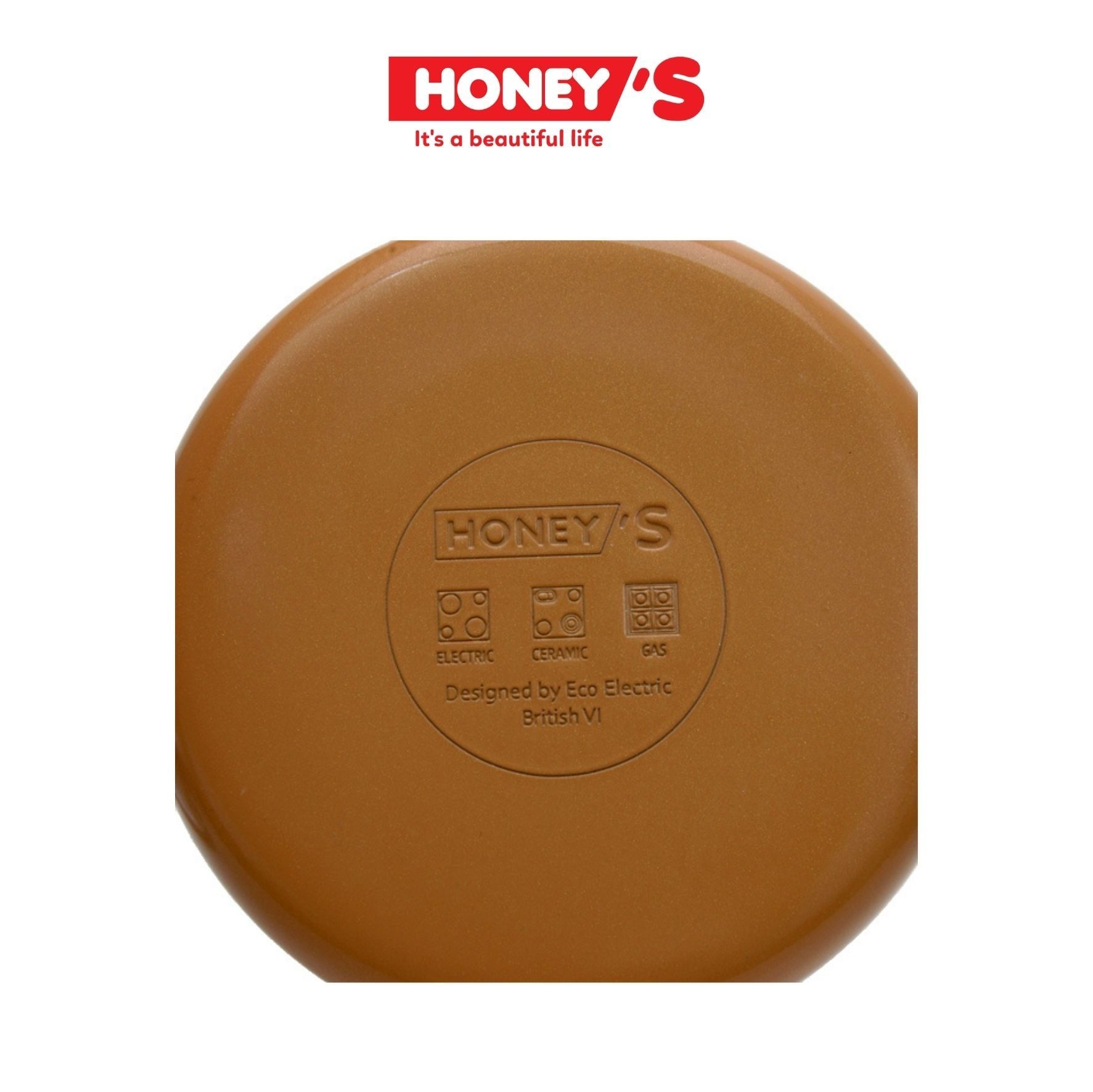 NỒI PHỦ SỨ AN TOÀN HONEY'S 20CM -  HO-AP2C202