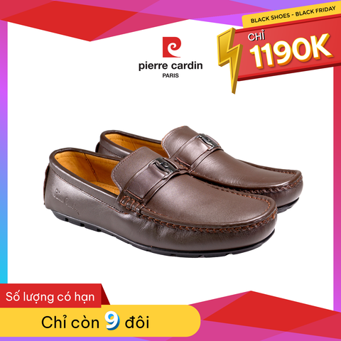 Giày Horsebit Driving Pierre Cardin - PCMFWLE 706 (BROWN)