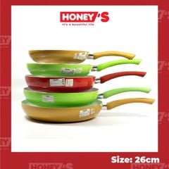 CHẢO CERAMIC CAO CẤP HONEY'S SIZE 26CM MÀU NGẪU NHIÊN - HO-AF1C261