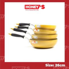 CHẢO SÂU CERAMIC HONEY'S SIZE 26CM MÀU NGẪU NHIÊN - HO-ADF1C261