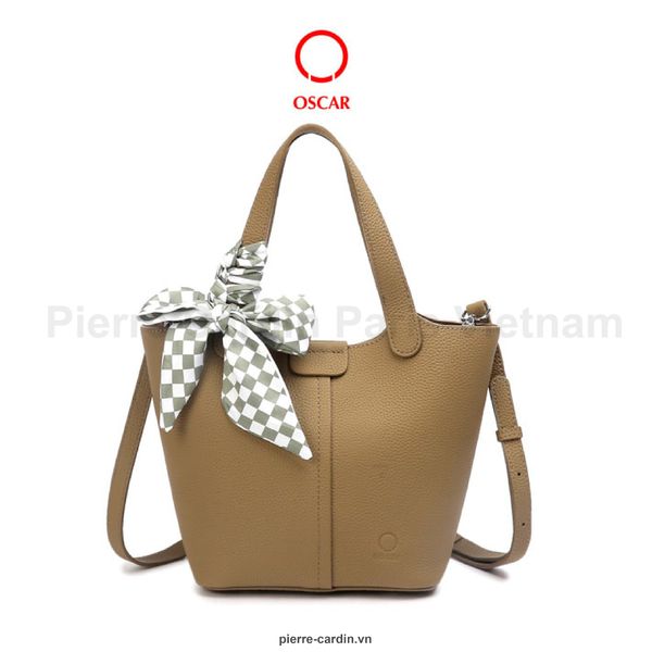Túi Mini Tote Bag Da Bò Thật Oscar Fashion Phong Cách Thời Trang Petite Luxe - OCWHBLJ 113