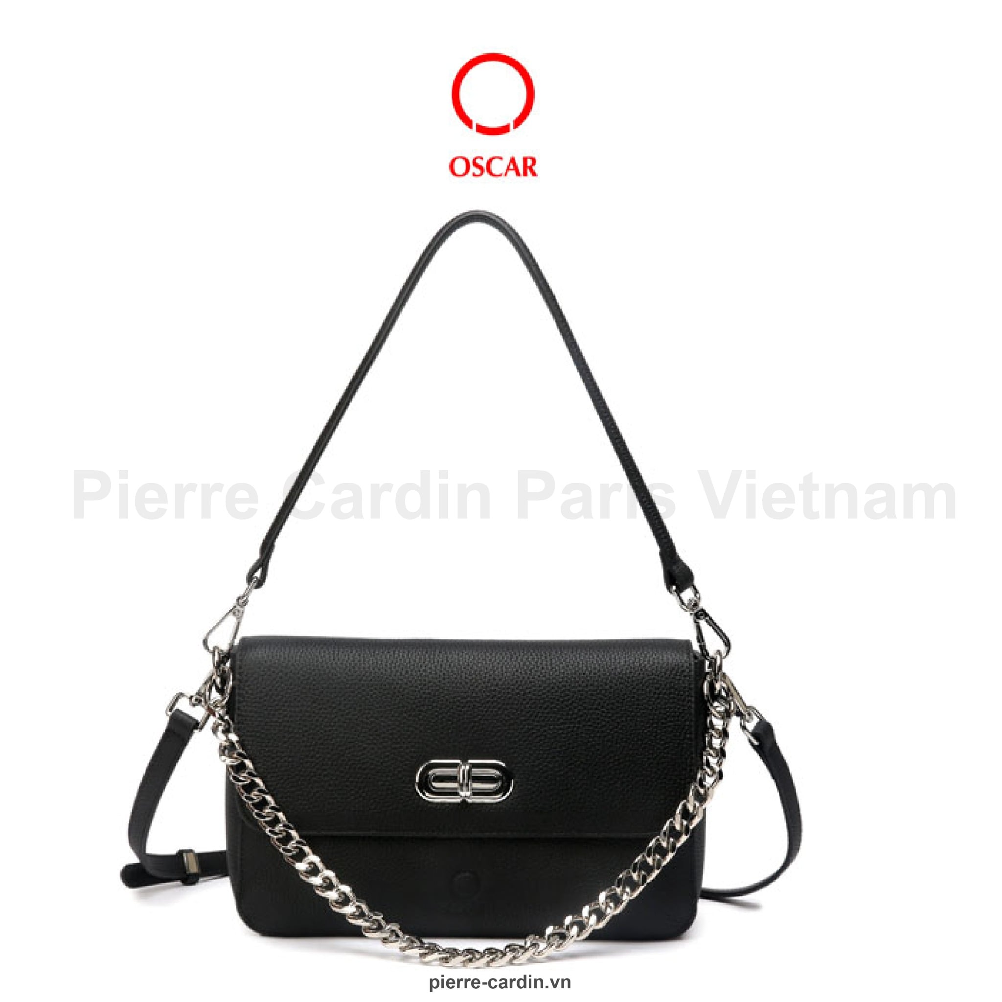 Túi Flag Bag Da Bò Thật Oscar Fashion Biểu Tượng Liberty Femininity – OCWHBLJ 116