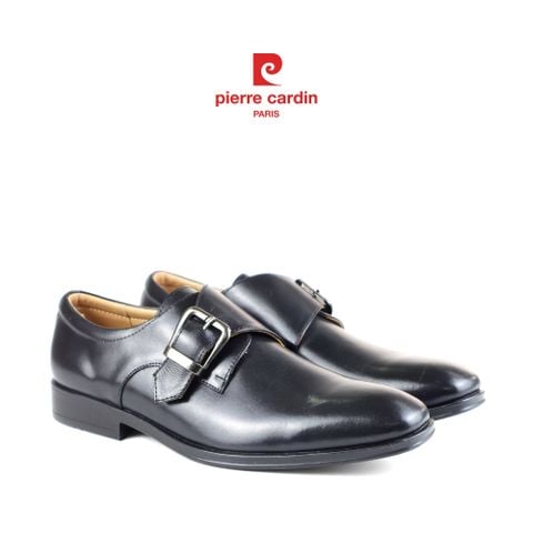 Giày Single Monkstrap Cao Cấp Pierre Cardin - PCMFWLI 778 (BLACK)