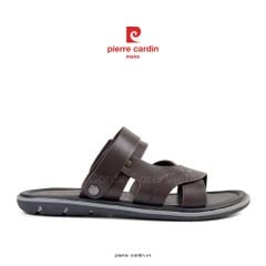 Sandals Da Cao Cấp Pierre Cardin - PCMFWLG 157 (BROWN)