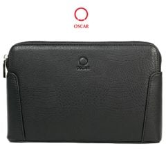 Ví Cầm Tay Nam Oscar - 014 (Clutch Da Phối Vân Cá Sấu, Sang Trọng & Tiện Dụng)