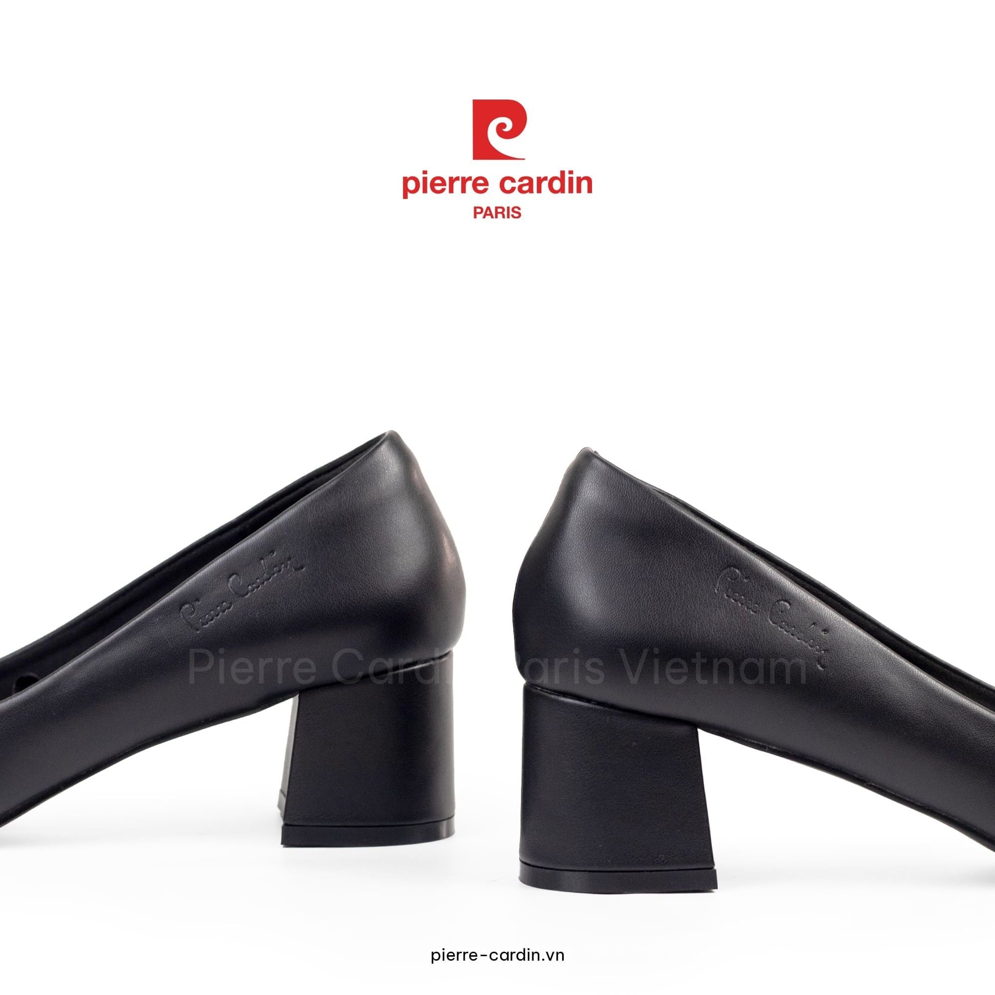 Giày nữ cao gót vuông Pierre Cardin 262