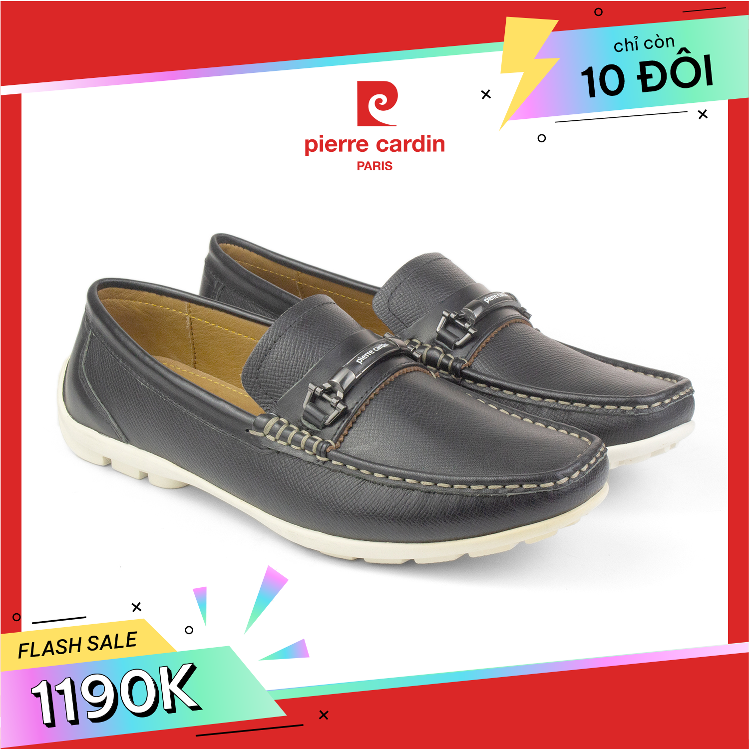 Giày mọi casual Pierre Cardin 517