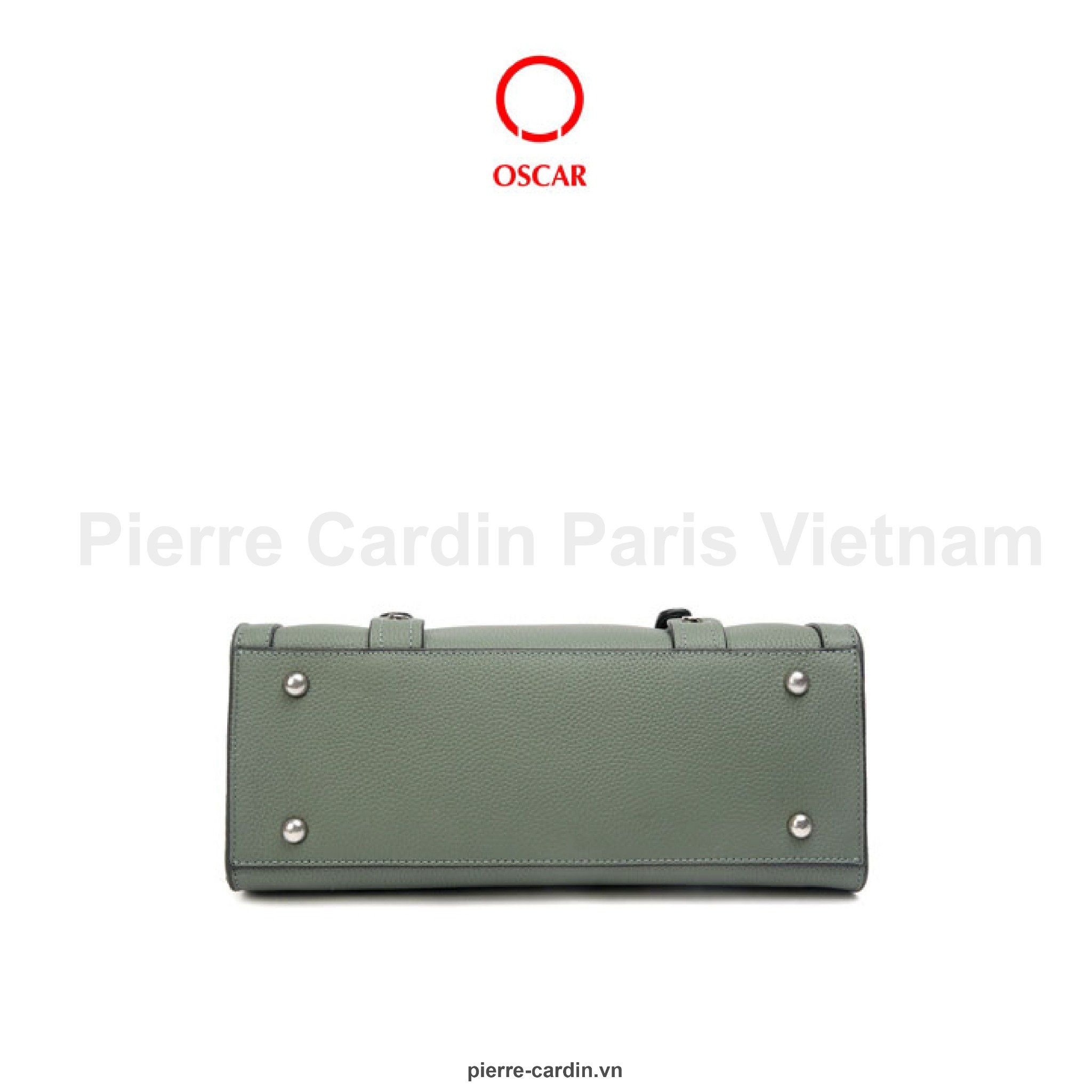 Pierre Cardin Paris Vietnam | Túi Xách Nữ Da Bò Thật Oscar Fashion Phong Cách Neo-Modern Classic - OCWHBLJ 115