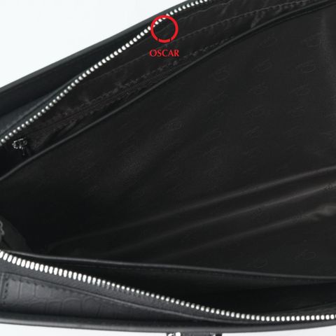 Túi Xách Nam Công Sở Oscar - 064 (Da Vân Cá Sấu Sang Trọng, Đẳng Cấp Thượng Lưu)
