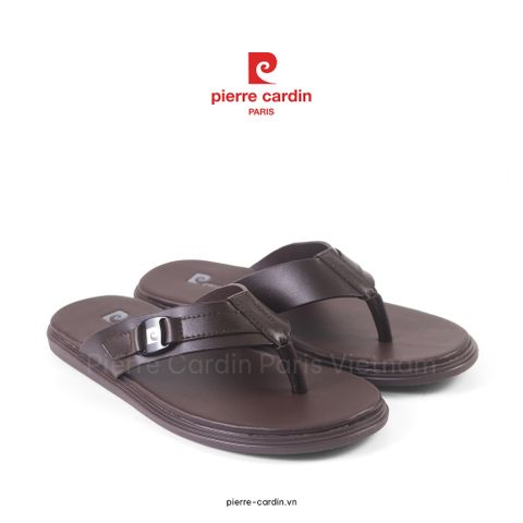 Dép Da Nam Cao Cấp Pierre Cardin - PCMFWLI 160 (BLACK)