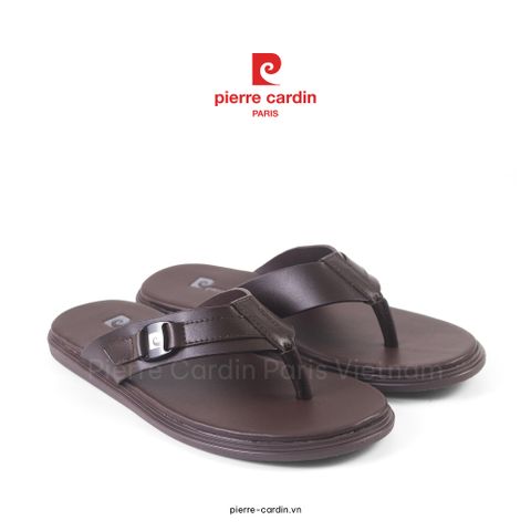Dép Da Nam Cao Cấp Pierre Cardin - PCMFWLI 160 (BLACK)