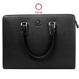 Túi Xách Nam Công Sở Oscar - 064 (Da Vân Cá Sấu Sang Trọng, Đẳng Cấp Thượng Lưu)