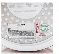 Nồi Ceramic Honey's HO-AP2C221 size 22 cm màu trắng  (dùng được bếp từ)