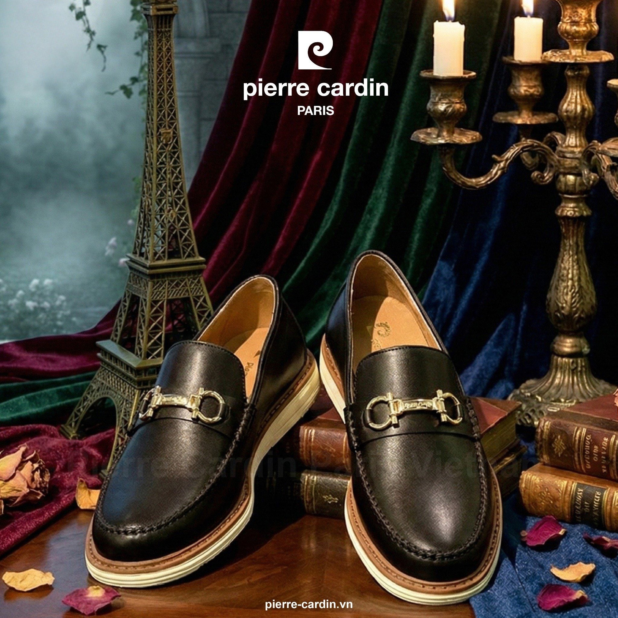 Pierre Cardin Paris Vietnam | Giày Casual Phong Cách Chủ Nghĩa Lãng Mạn Pierre Cardin - PCMFWLJ 534